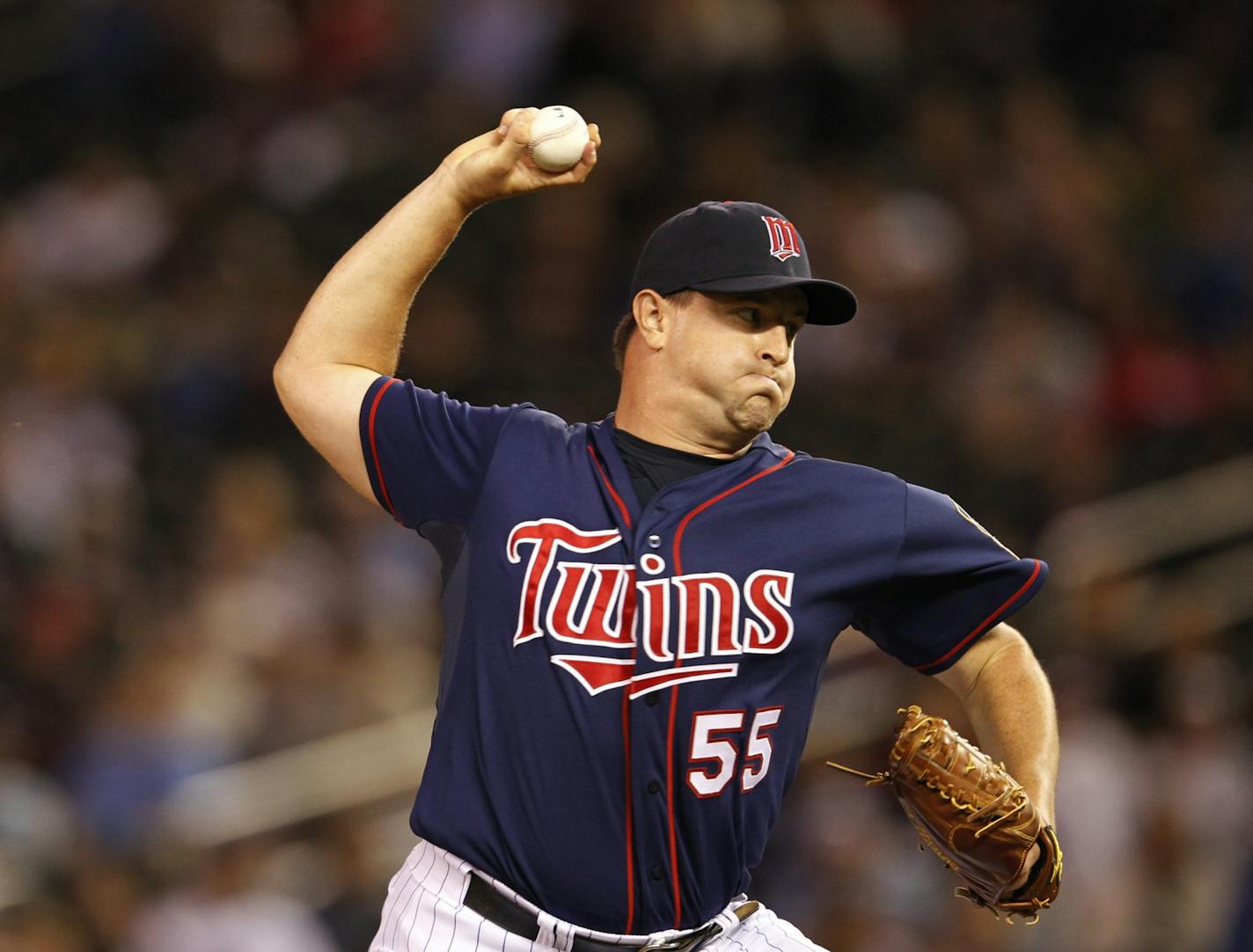 Twins reliever Matt Capps