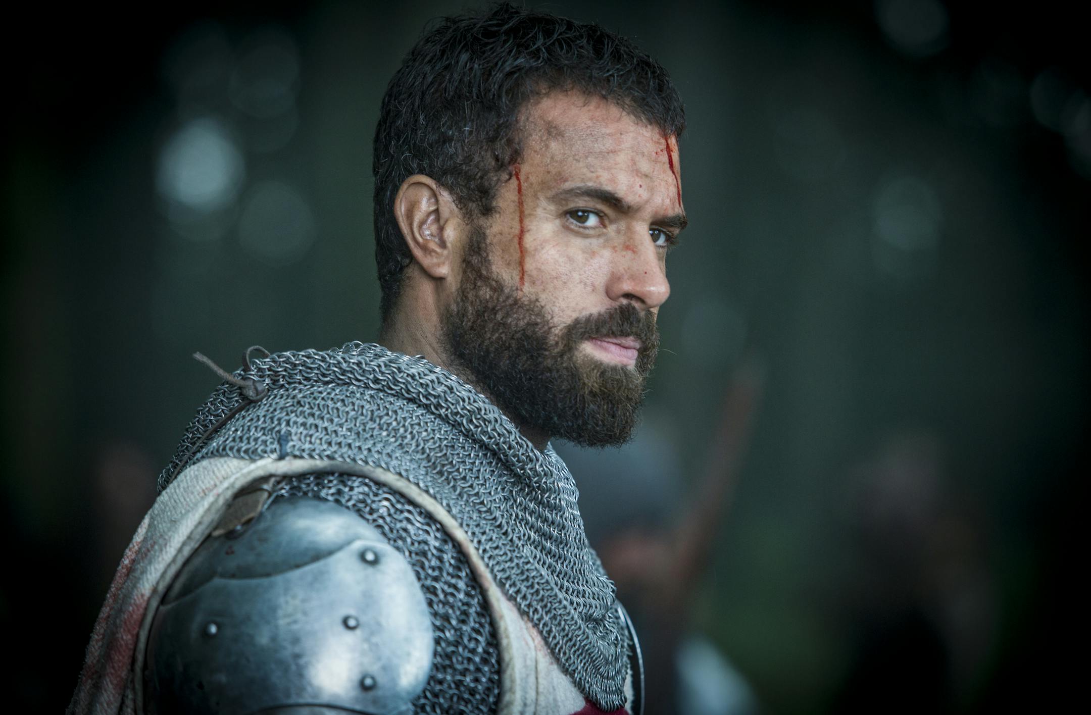 Templar Knight Landry (Tom Cullen) from HISTORY's New Drama Series Knightfall. Series premieres Dec. 6 at 10PM ET/PT.
Photo by Larry Horricks/HISTORY
Copyright 2017