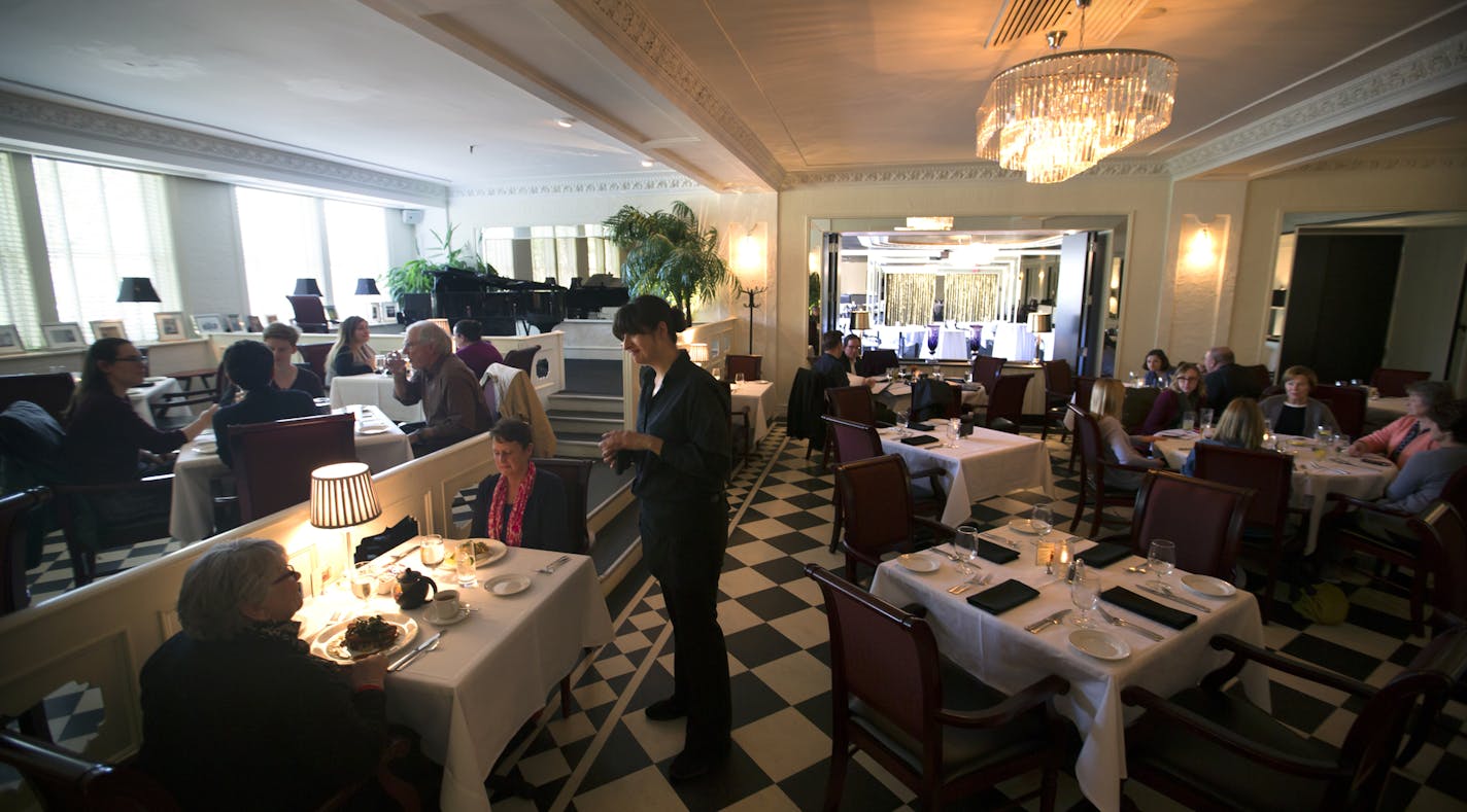 The main dining room at the Commodore Bar and Restaurant in St. Paul&#x2019;s Cathedral Hill neighborhood.