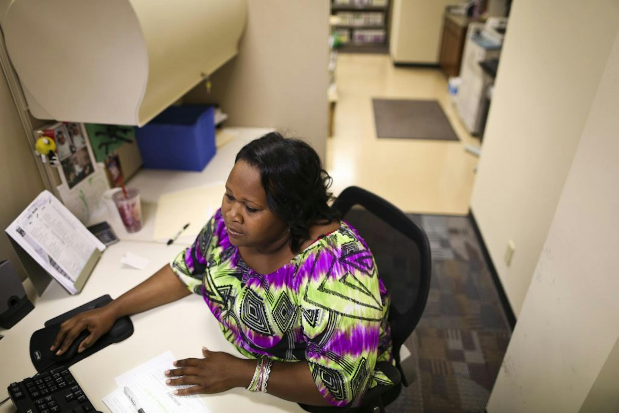 After working up to a full-time job, LaToya Surratt went off aid. "It makes you as a person feel better, more responsible," she said.
