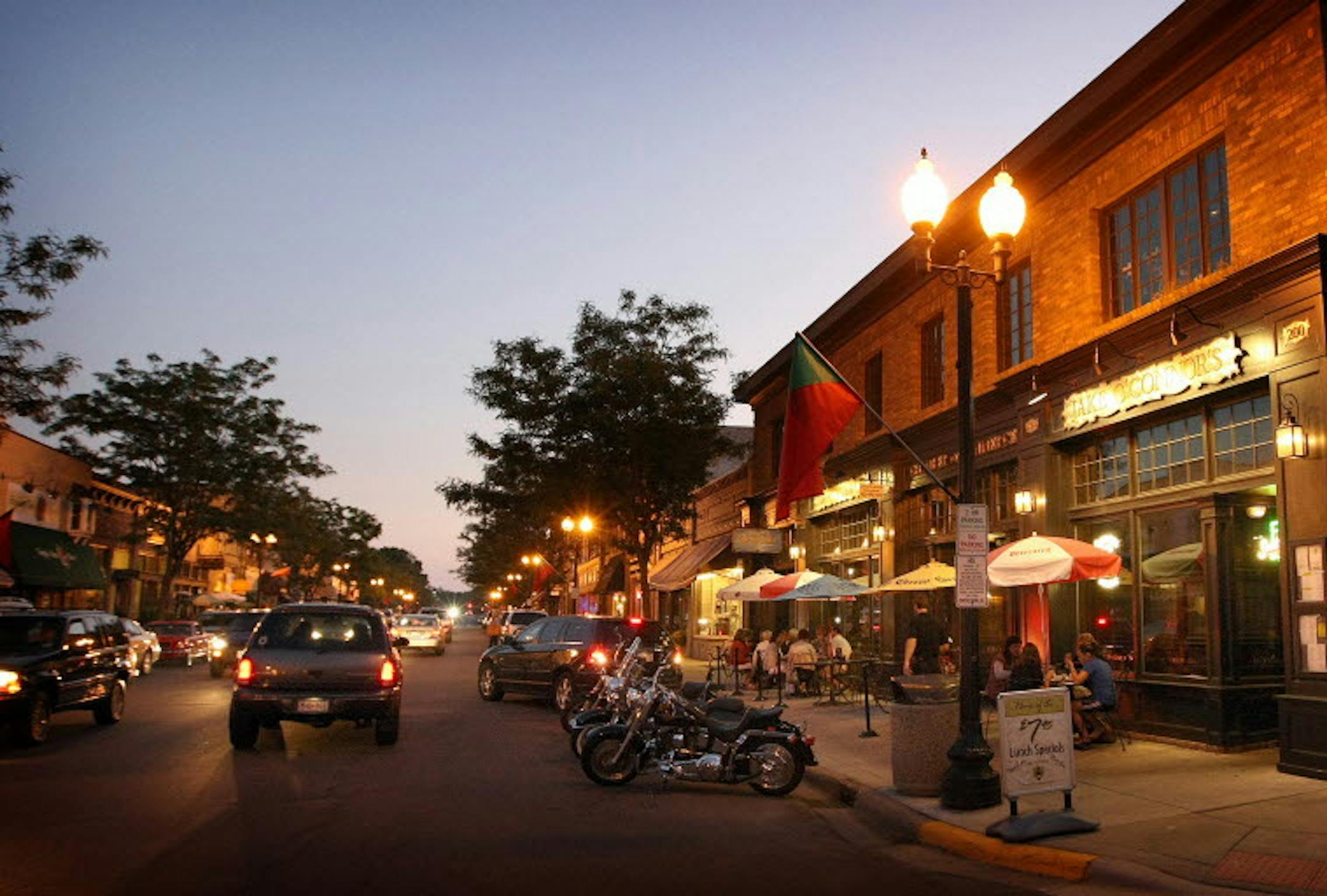 Excelsior's main drag, Water Street, is a popular draw for visitors to the Lake Minnetonka town for its restaurants, stores and boutiques.