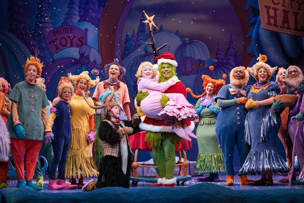 Review: The 'Grinch' does the Griddy — and stays fresh at Children's Theatre