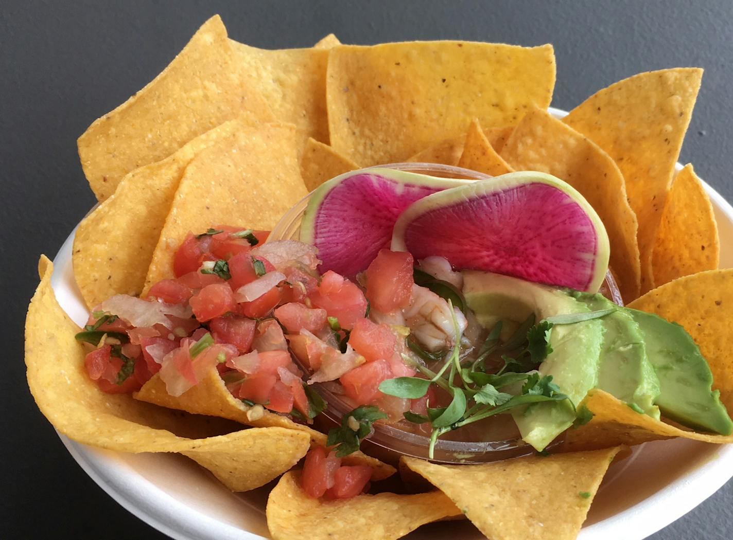 Ceviche at Bat & Barrel at Target Field. Photo by Rick Nelson