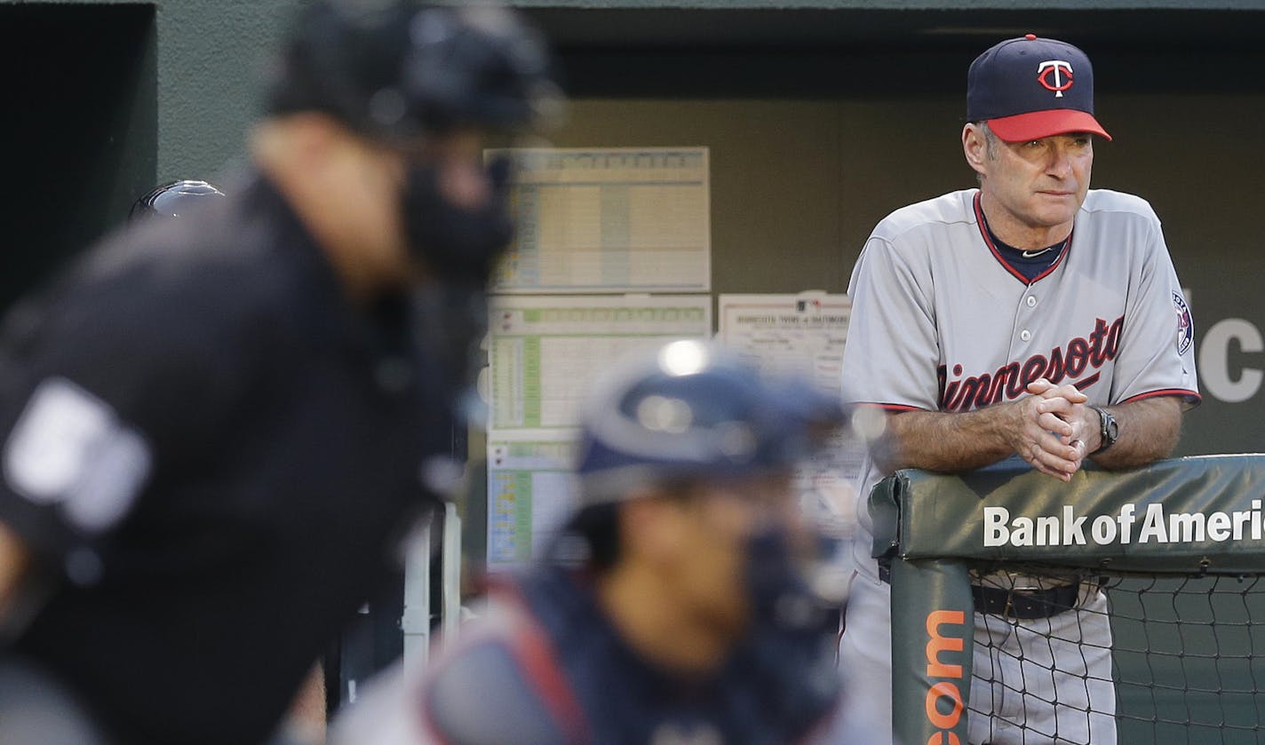 Minnesota Twins manager Paul Molitor