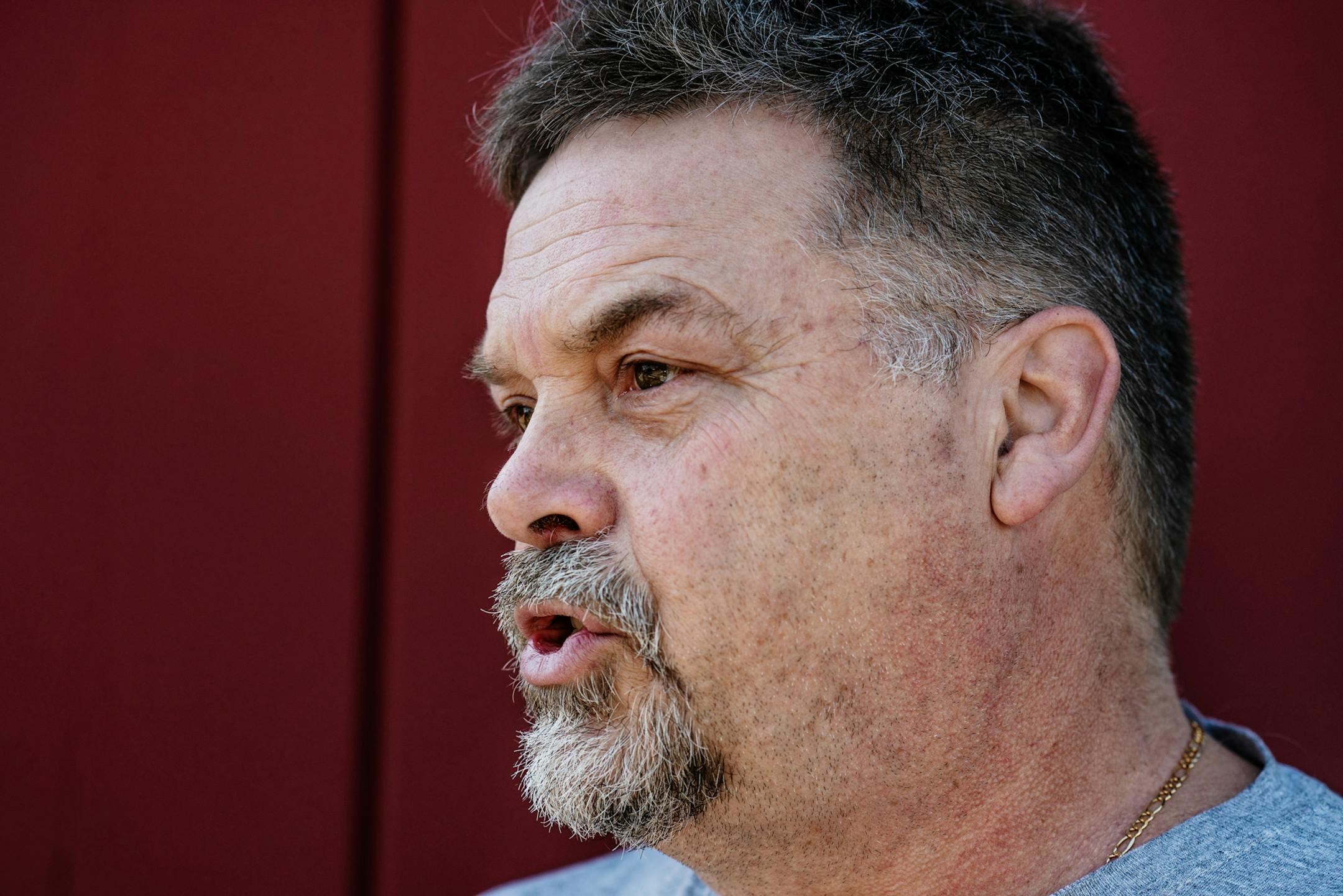 Rick Goodsell lost his sister, Sheryl Carpentier who died along with her husband Kenny in a vehicular crash around one AM Sunday in front of Matt's Bar.] Richard Tsong-Taatarii@startribune.com
