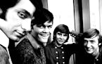 December 1968 Mike Nesmith, Micky Dolenz, David Jones, Peter Tork (Left to Right) "The Monkees"