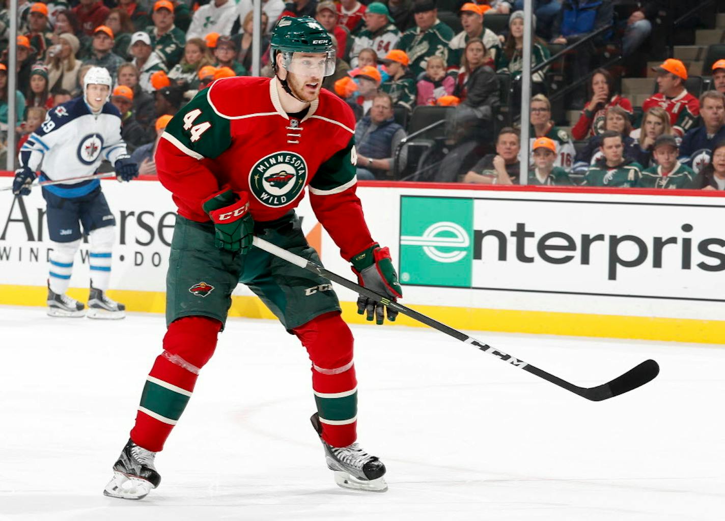 Wild center Tyler Graovac