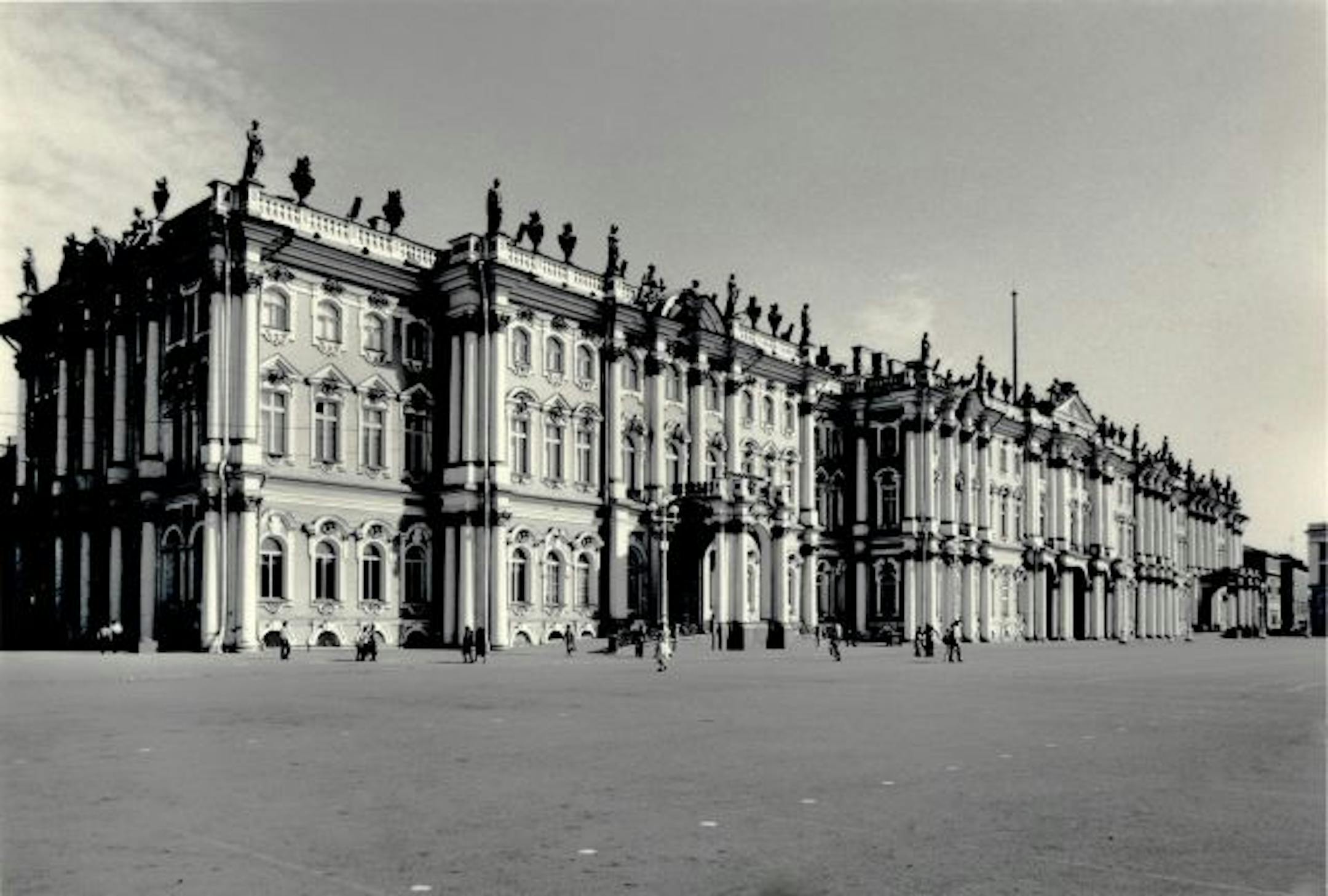 "Winter Palace, Palace Square Façade," by William C. Brumfield.