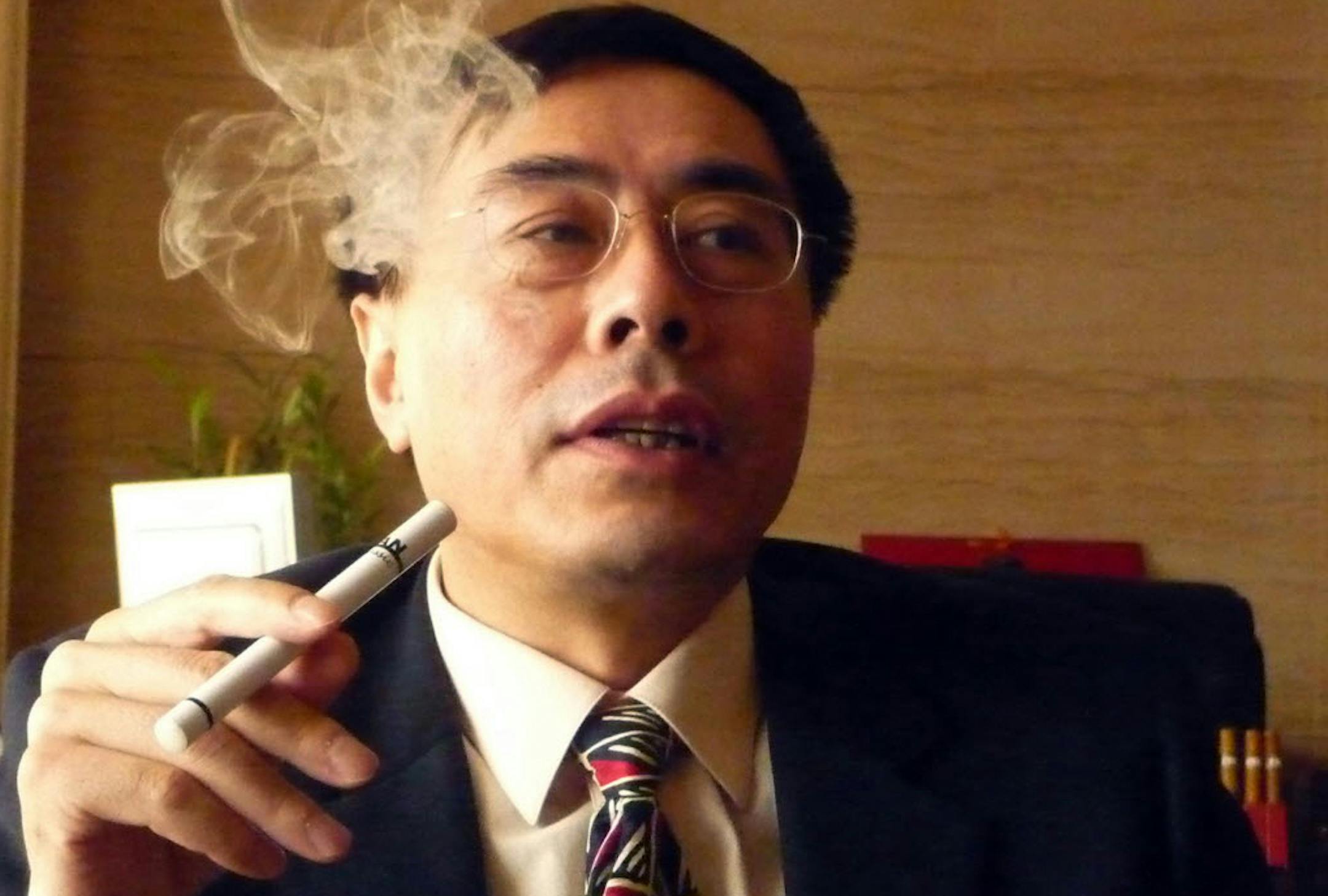 April 27, 2009: Hon Lik, who quit smoking after his father died of lung cancer, developed e-cigarettes to deliver nicotine with a smoke-free vapor.