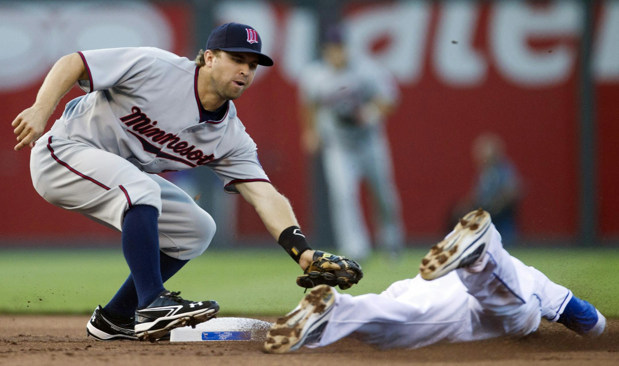 Twins shortstop Brian Dozier