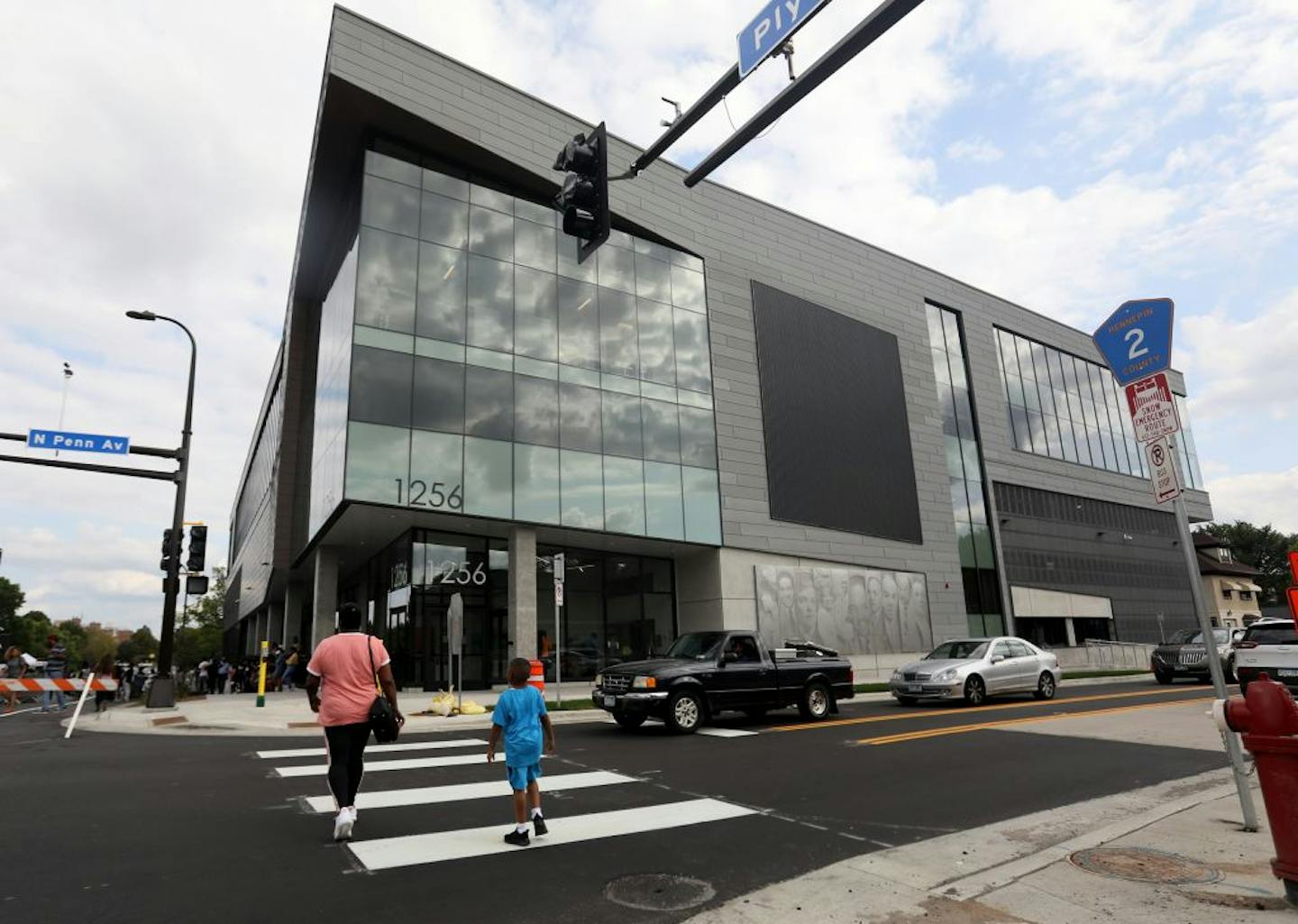 Target Corp will invest $8 million-plus over several years to acquire the space vacated by failed Thor Construction in the two-year-old building at Plymouth and Penn avenues N. and lease it to Summit Academy OIC, the Northside job-training nonprofit that needs additional space. The building is shown in a Sept. 14, 2018 file photo. Staff photo by David Joles. DAVID JOLES • david.joles@startribune.com THOR Cos. is celebrating the opening of its new headquarters in the North Side with a lot of gues