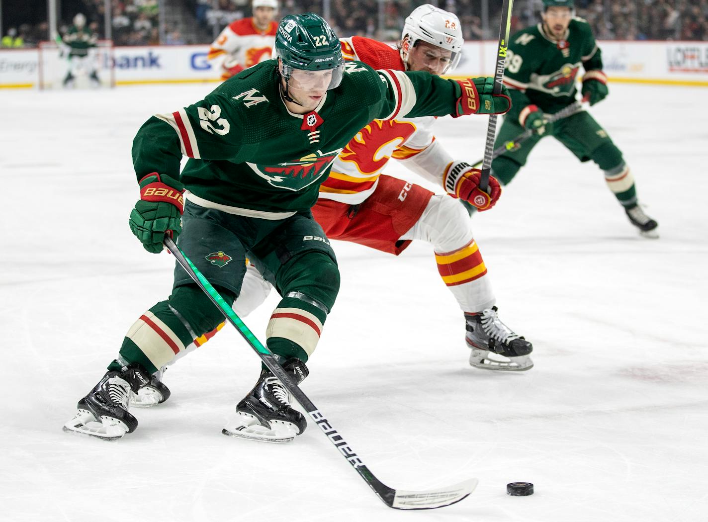 Kevin Fiala (22) of the Minnesota Wild Tuesday, March 1, at Xcel Energy Center in St. Paul, Minn. ] CARLOS GONZALEZ • cgonzalez@startribune.com