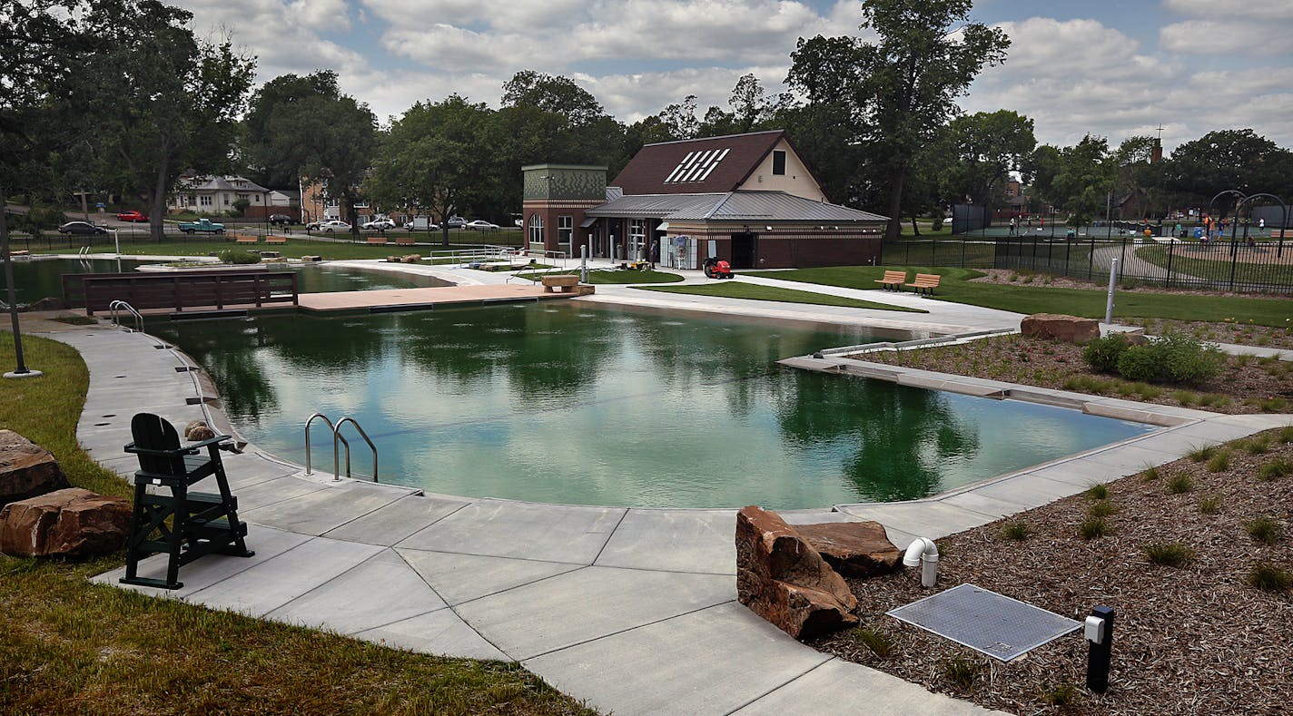 The new pool at Webber Park.