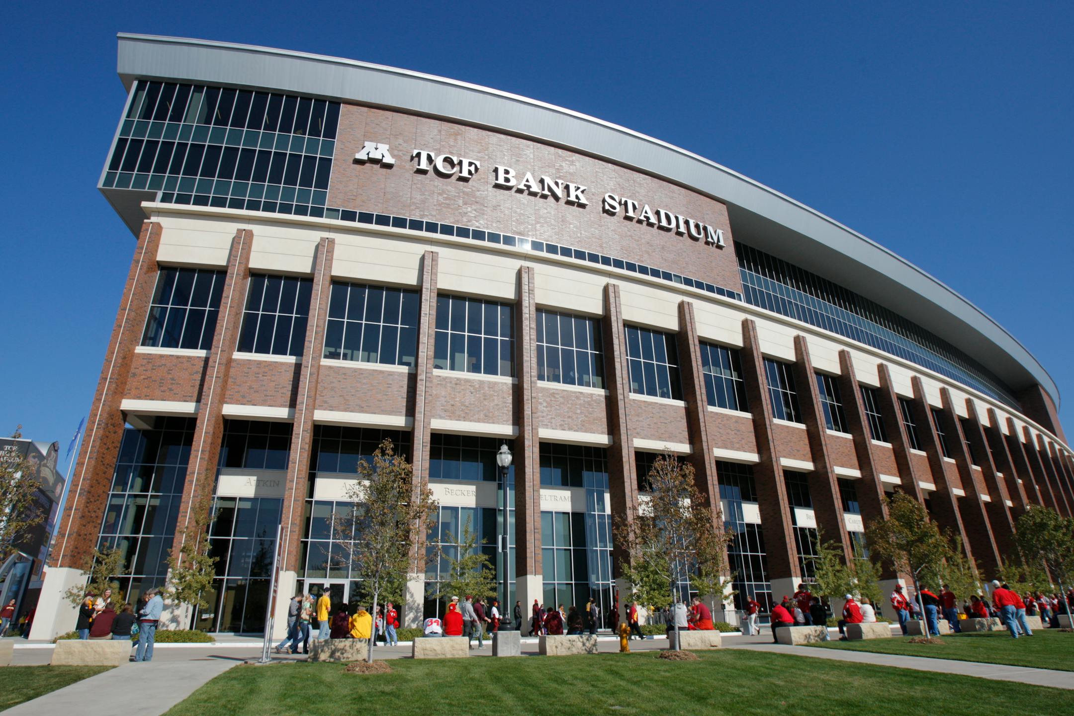 TCF Bank Stadium, the temporary home of the Minnesota United soccer club.