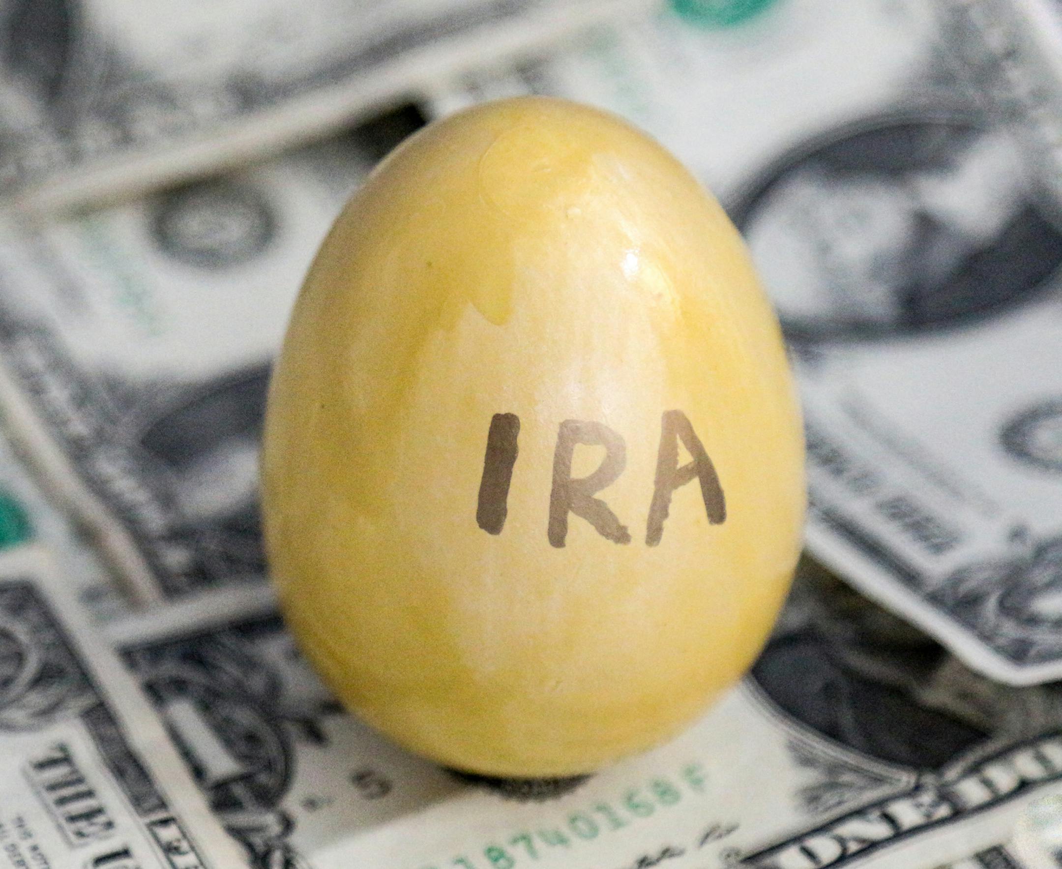 The deadline for senior citizens age 70 1/2 or older to take the annual required minumum distribution from their IRAs is Dec. 31. (Fotolia) ORG XMIT: 1177883