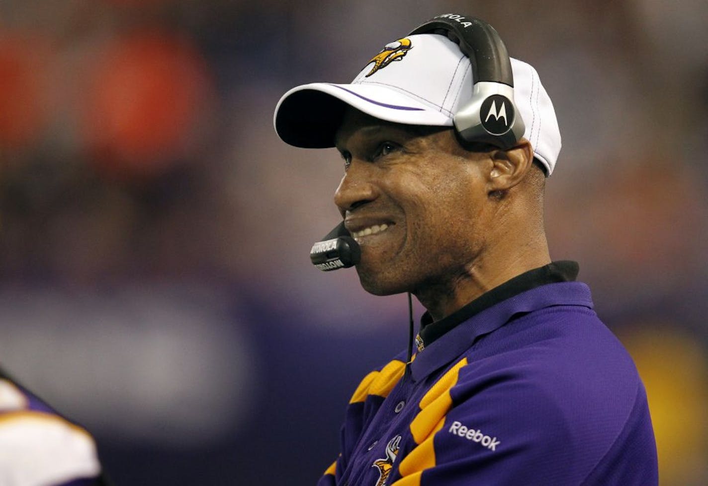 Vikings coach Leslie Frazier