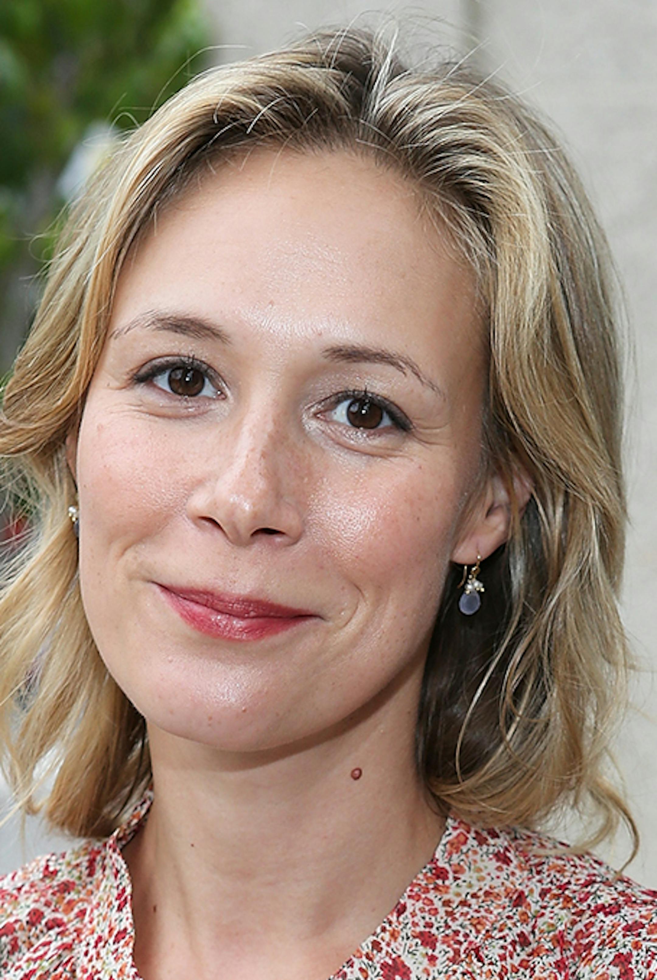 Actress Liza Weil poses during the arrivals for the opening night performance of "A Parallelogram" at the Center Theatre Group/Mark Taper Forum on Sunday, July 21, 2013, in Los Angeles, Calif. (Photo by Ryan Miller/Invision/AP) ORG XMIT: INVW