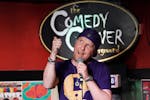 Nick Swardson catered to a home town crowd with homages to living as a transplant on the west coast, the torment of being a Minnesota sports fan and m