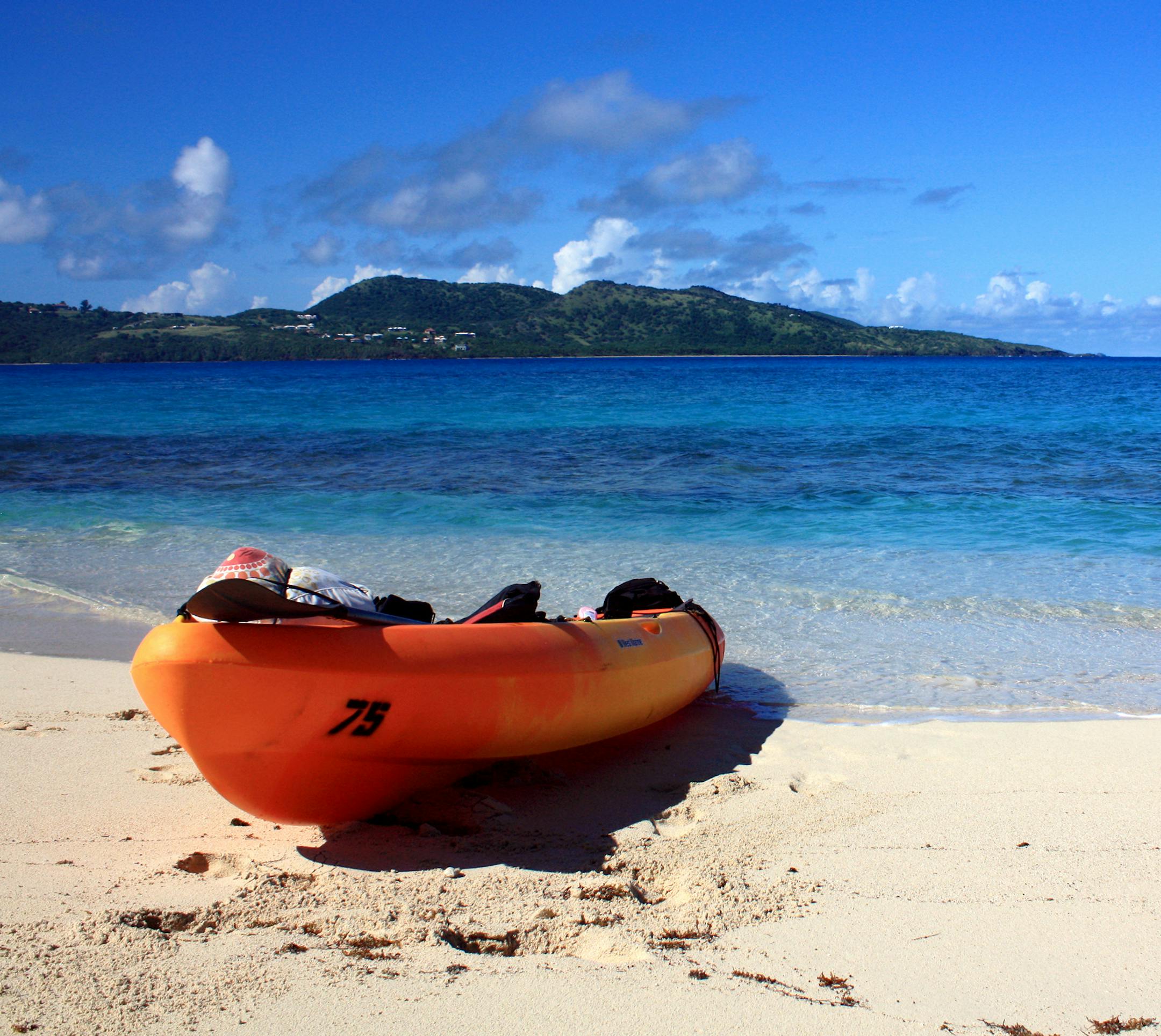 A beach on Culebrita, a small island off the coast of Culebra.