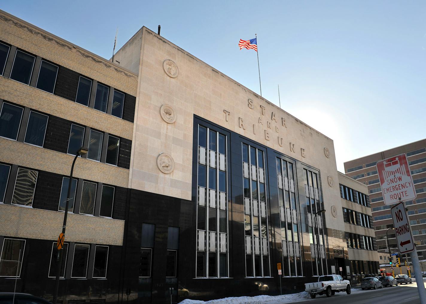 GLEN STUBBE ' gstubbe@startribune.com --  Wednesday, January 15, 2009 --  Minneapolis, Minn.  ] The Star Tribune's office building at 425 Portland Av. had been up for sale early in 2008 but was taken off the market in the summer. At one time Avista had an offer from Minnesota Vikings owner Zygi Wilf to purchase four other blocks near the office building, but the deal fell apart in August 2007.