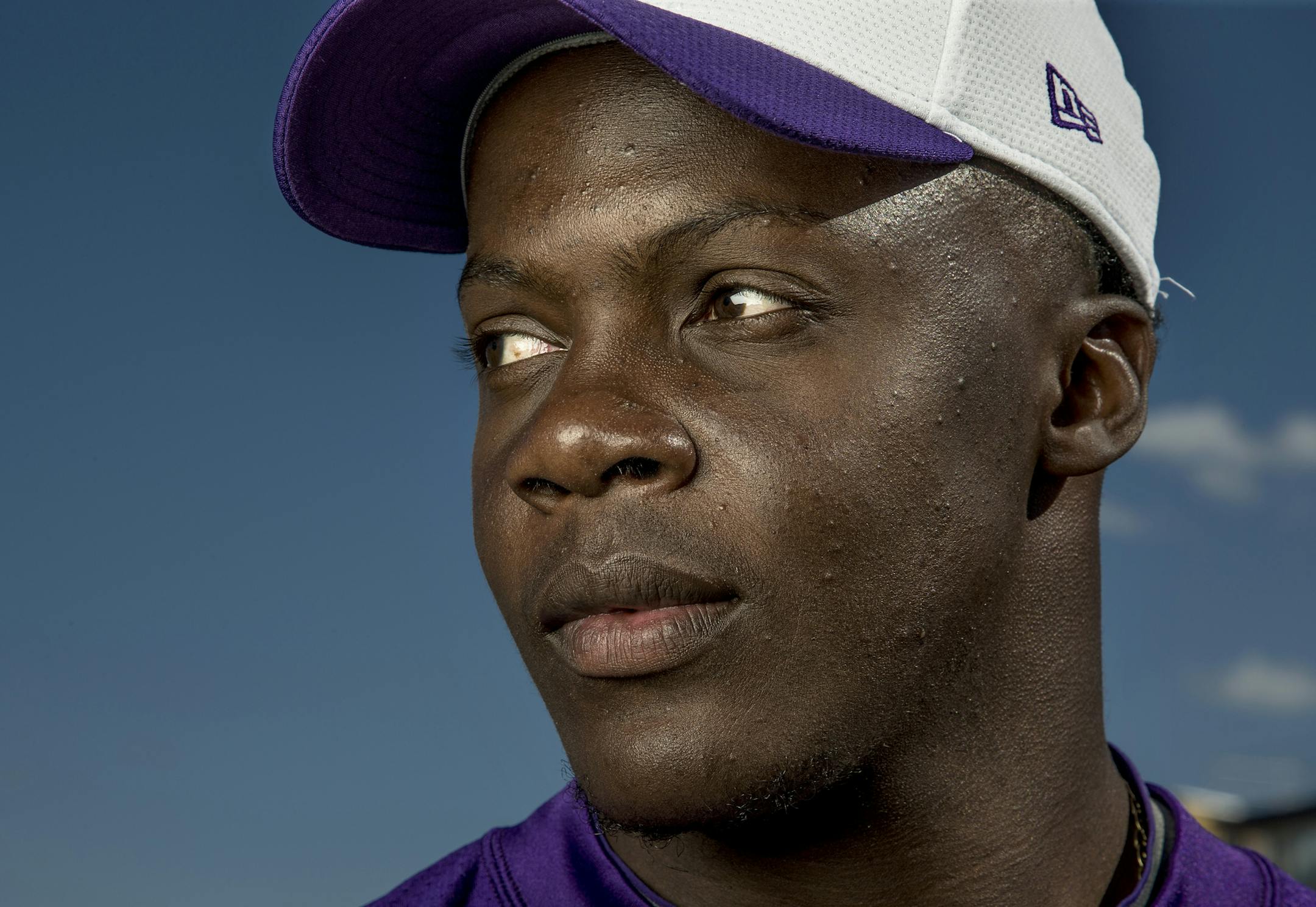 Minnesota Vikings quarterback Teddy Bridgewater (5). ] CARLOS GONZALEZ cgonzalez@startribune.com - August, 2015, Mankato, MN, NFL, Minnesota Vikings Training Camp, Minnesota State University, Mankato, ORG XMIT: MIN1508181522091814