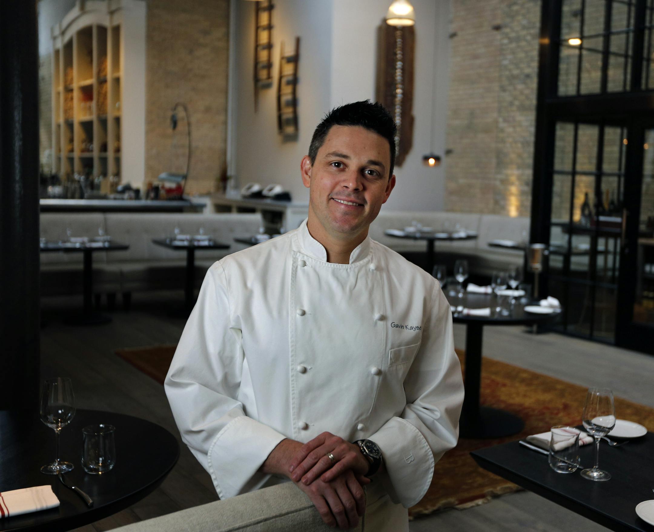 Chef Gavin Kaysen in his Spoon and Stable restaurant. ] BRIAN PETERSON ‚Ä¢ brian.peterson@startribune.com Minneapolis, MN 12/07/14