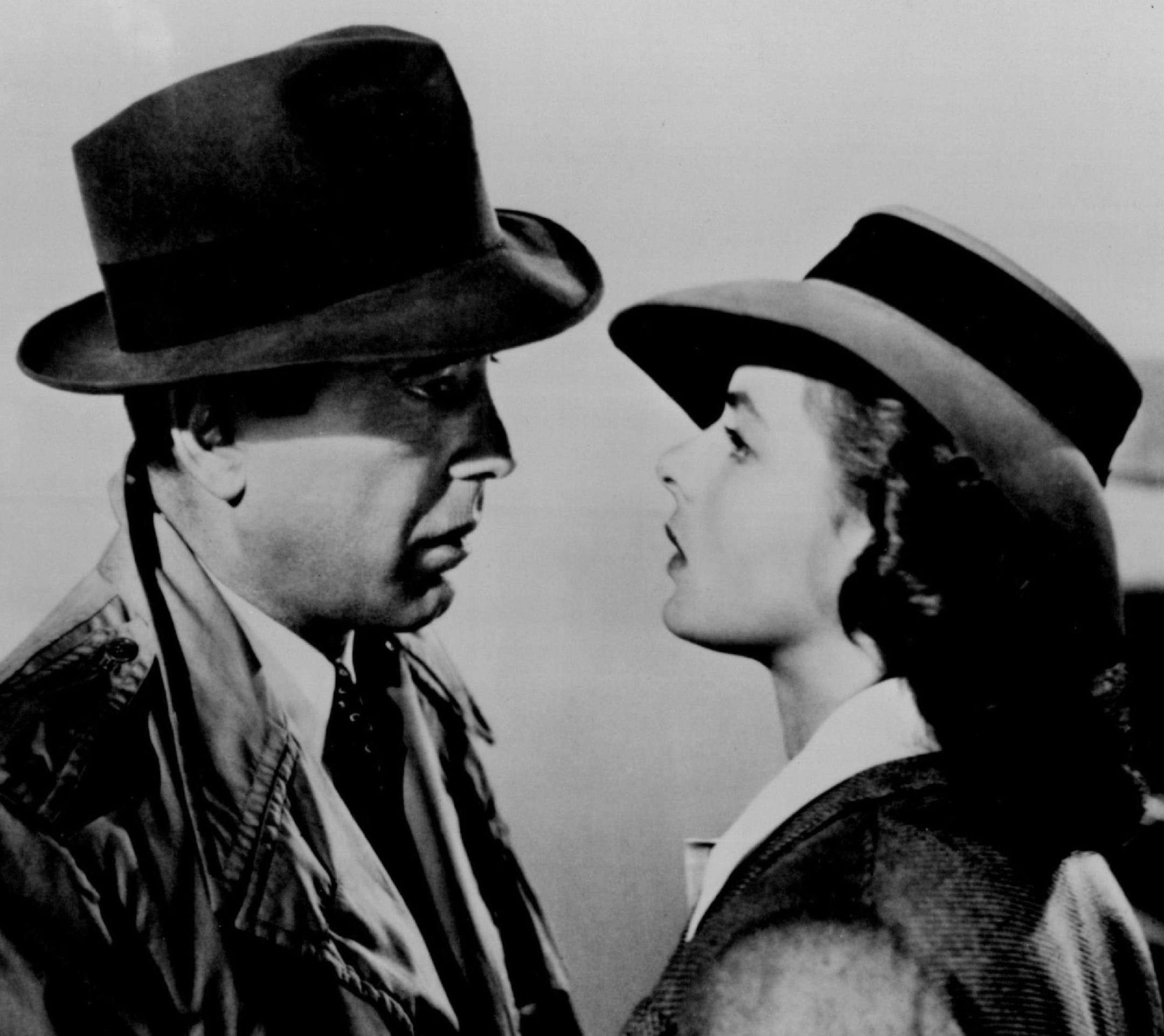 October 4, 1994 As Time Goes By: Featuring more movies than any other pay-TV service, Cinemax wraps up its super "Summer of 1000 Movies" -- the biggest movie marathon in the history of television! -- with seven classic screen gems "Starring Humphrey Bogart" in September, including a different favorite every day at noon (ET), Sept. 14-18, during "Starring - Humphrey Bogart" Week. Cynical restaurateur Rick (Bogart) and beautiful freedom fighter Ilse (Ingrid Bergman) reunite in CASABLANCA during th