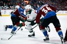 Wild can't slow down speedy Avalanche in 7-1 shellacking