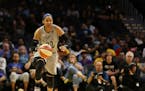 Lynx forward Maya Moore during Minnesota's game at Los Angeles on August 2
