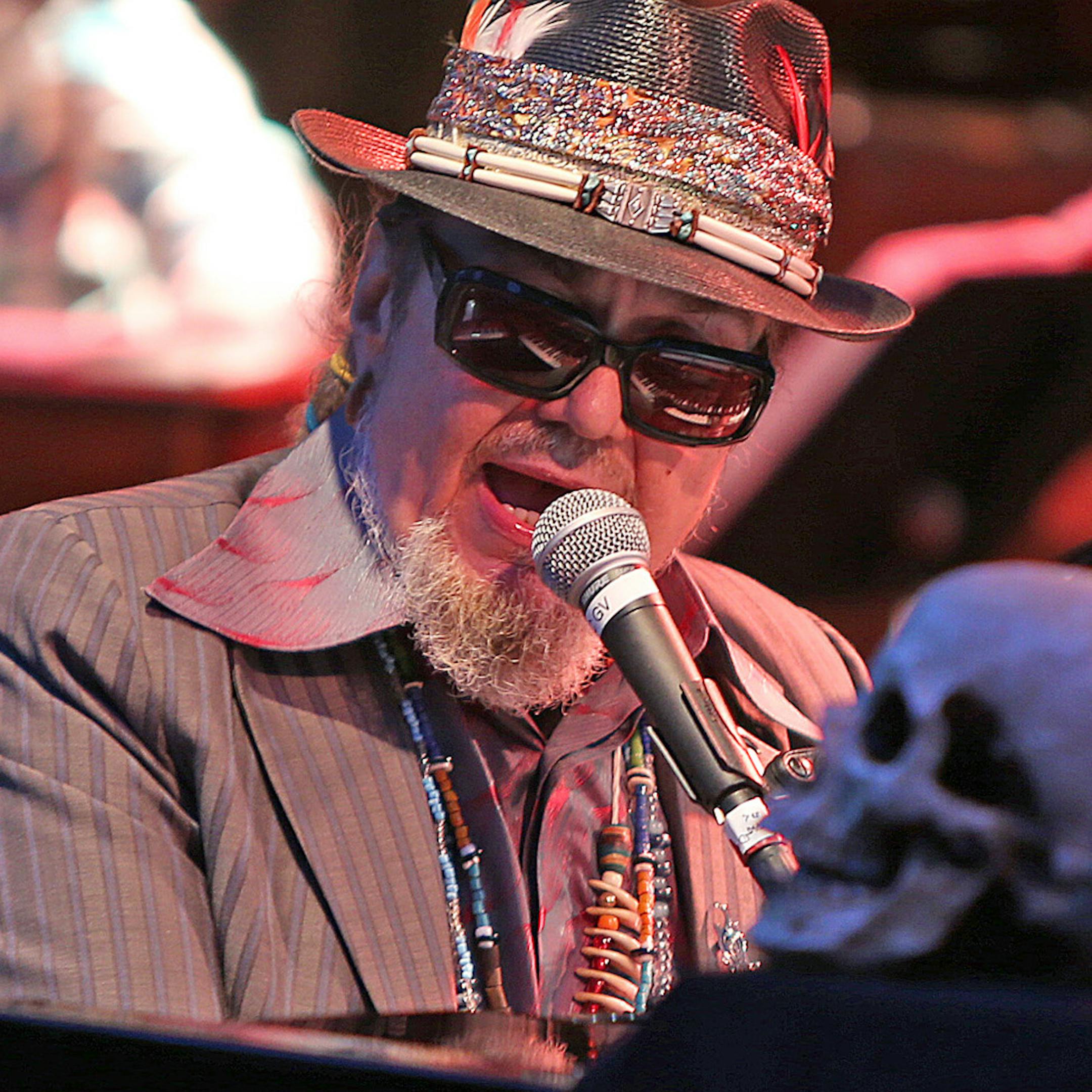 New Orleans' Rock Hall of Famer Dr. John, performed at the Minnesota Zoo Amphitheater, Friday, July 19, 2013 in Apple Valley, MN. (ELIZABETH FLORES/STAR TRIBUNE) ELIZABETH FLORES • eflores@startribune.com