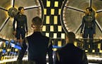 Michelle Yeoh, left, as Captain Philippa Georgiou, and Sonequa Martin-Green, as First Officer Michael Burnham, star in "Star Trek: Discovery."