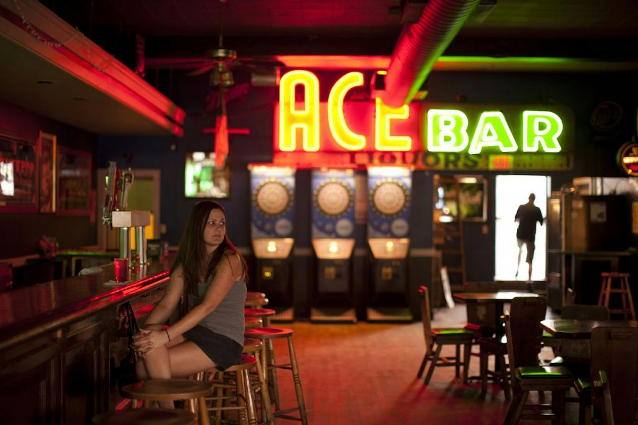 Naomi Smith sat at the bar of the Dubliner Pub, a venerable bar at Vandalia Street and University Avenue in St. Paul.