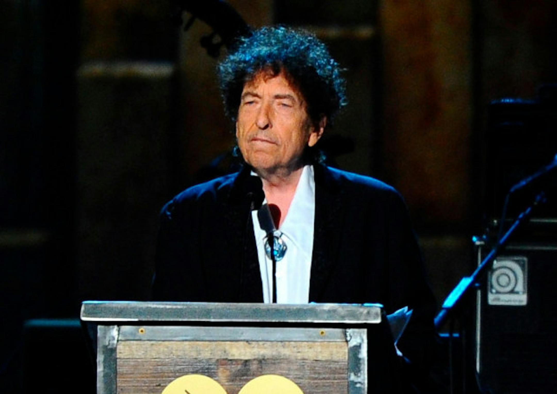 Bob Dylan/ Associated Press photo by Vince Bucci