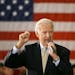 Democratic vice presidential nominee Joseph Biden appealed to ironworkers in Philadelphia on Friday.