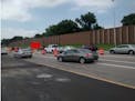 MnDOT response to curb illegal lane changes in I-694 work zone in Shoreview: More barriers
