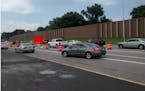 MnDOT response to curb illegal lane changes in I-694 work zone in Shoreview: More barriers