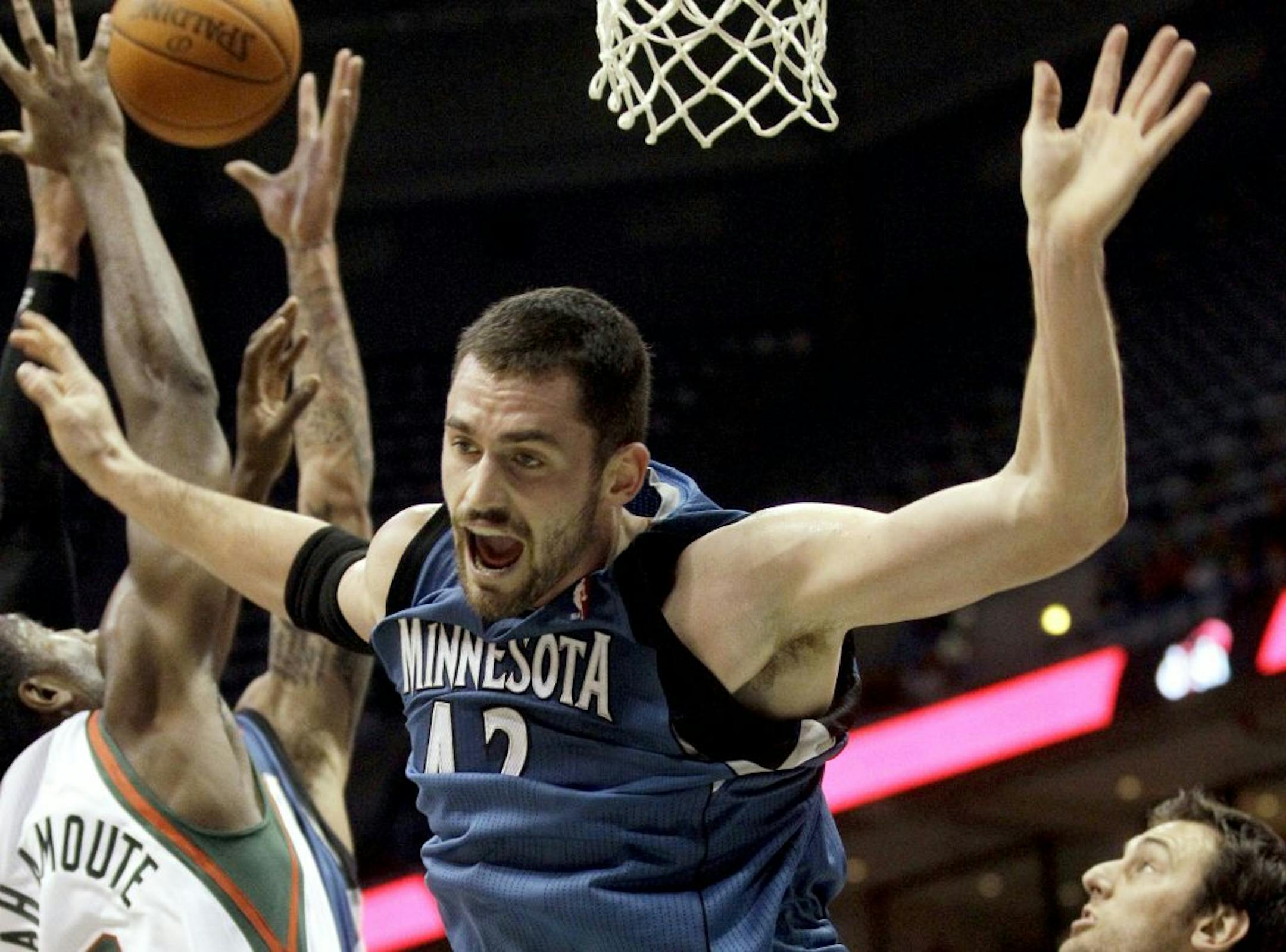 Minnesota Timberwolves' Kevin Love