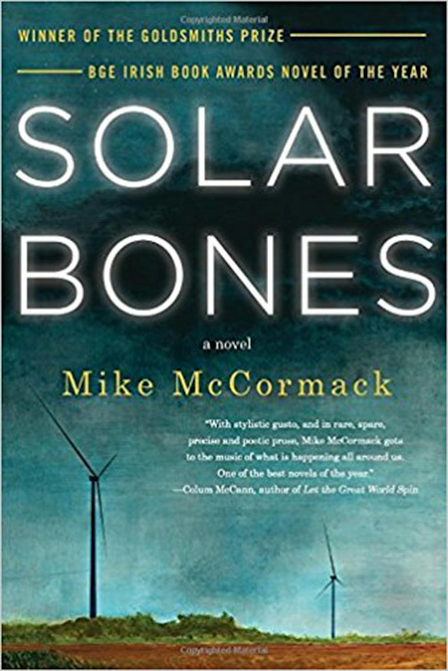 "Solar Bones" by Mike McCormack