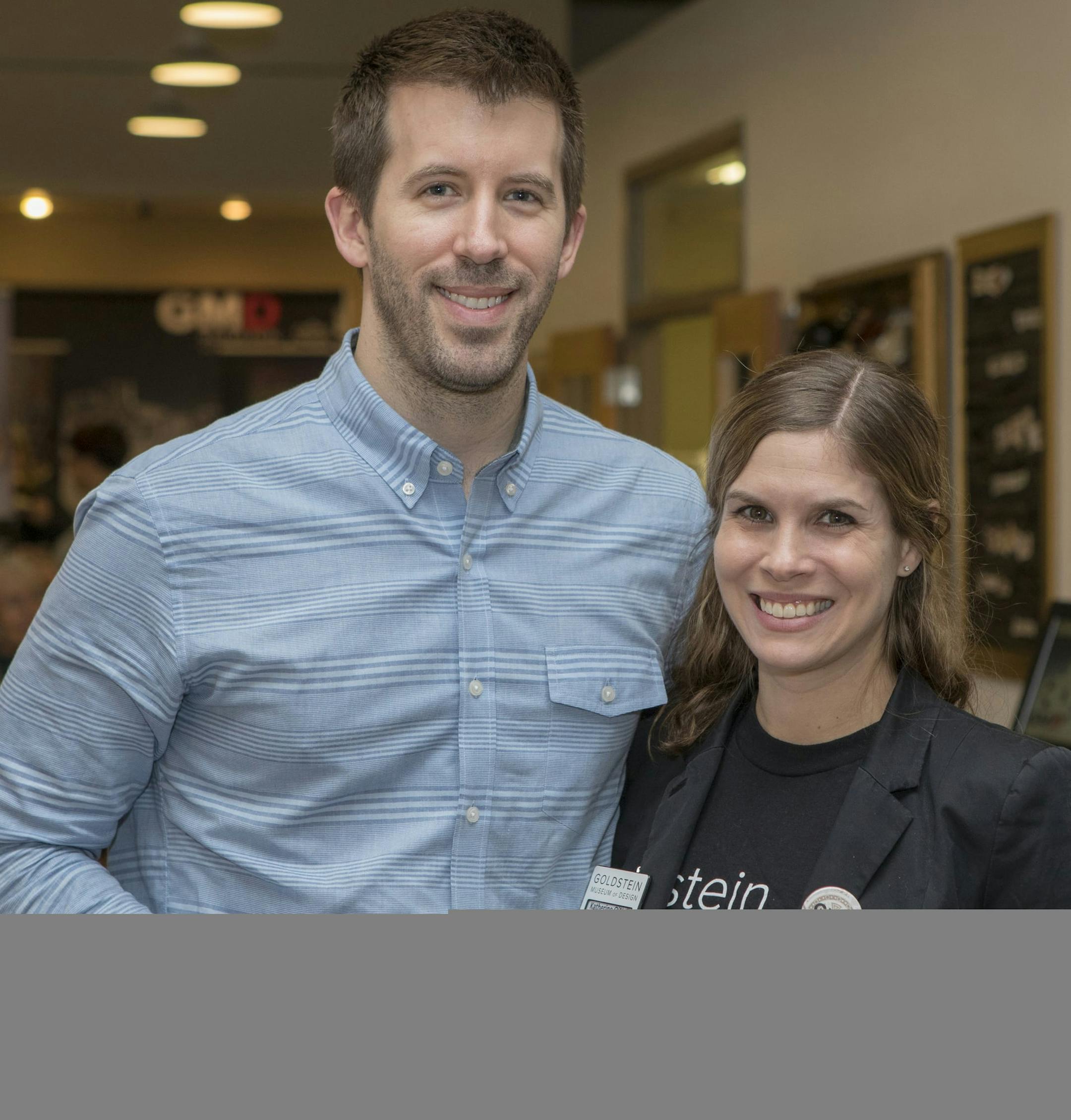 Shane & Katherine O'Neil attend Cocktails by Design. [ Special to Star Tribune, photo by Matt Blewett, Matte B Photography, matt@mattebphoto.com, Goldstein Museum of Design, Cocktails by Design, March 22, 2018, , Minnesota, SAXO 1005784328 FACE040118