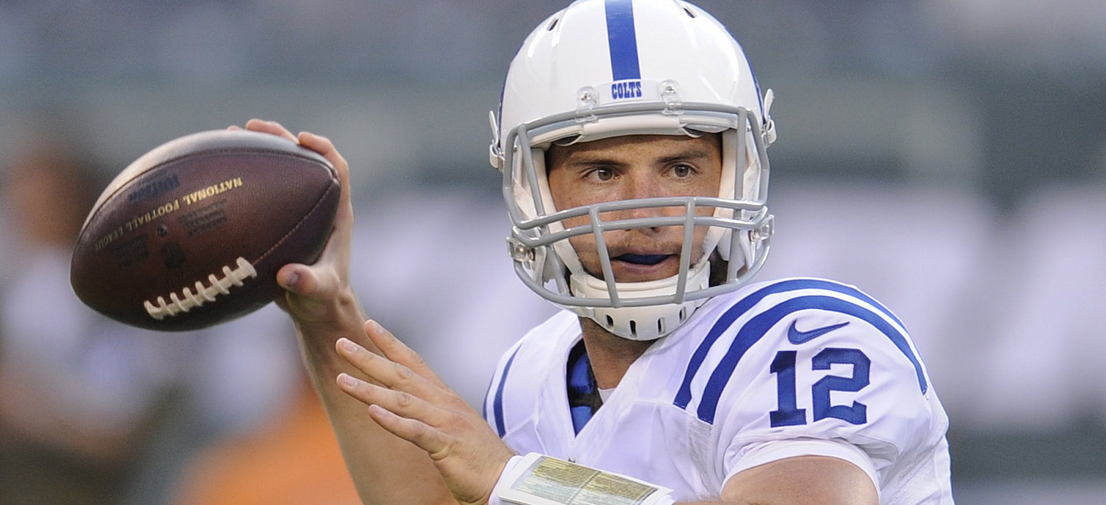 Indianapolis Colts quarterback Andrew Luck.