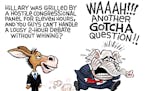 Sack cartoon: The GOP and debates