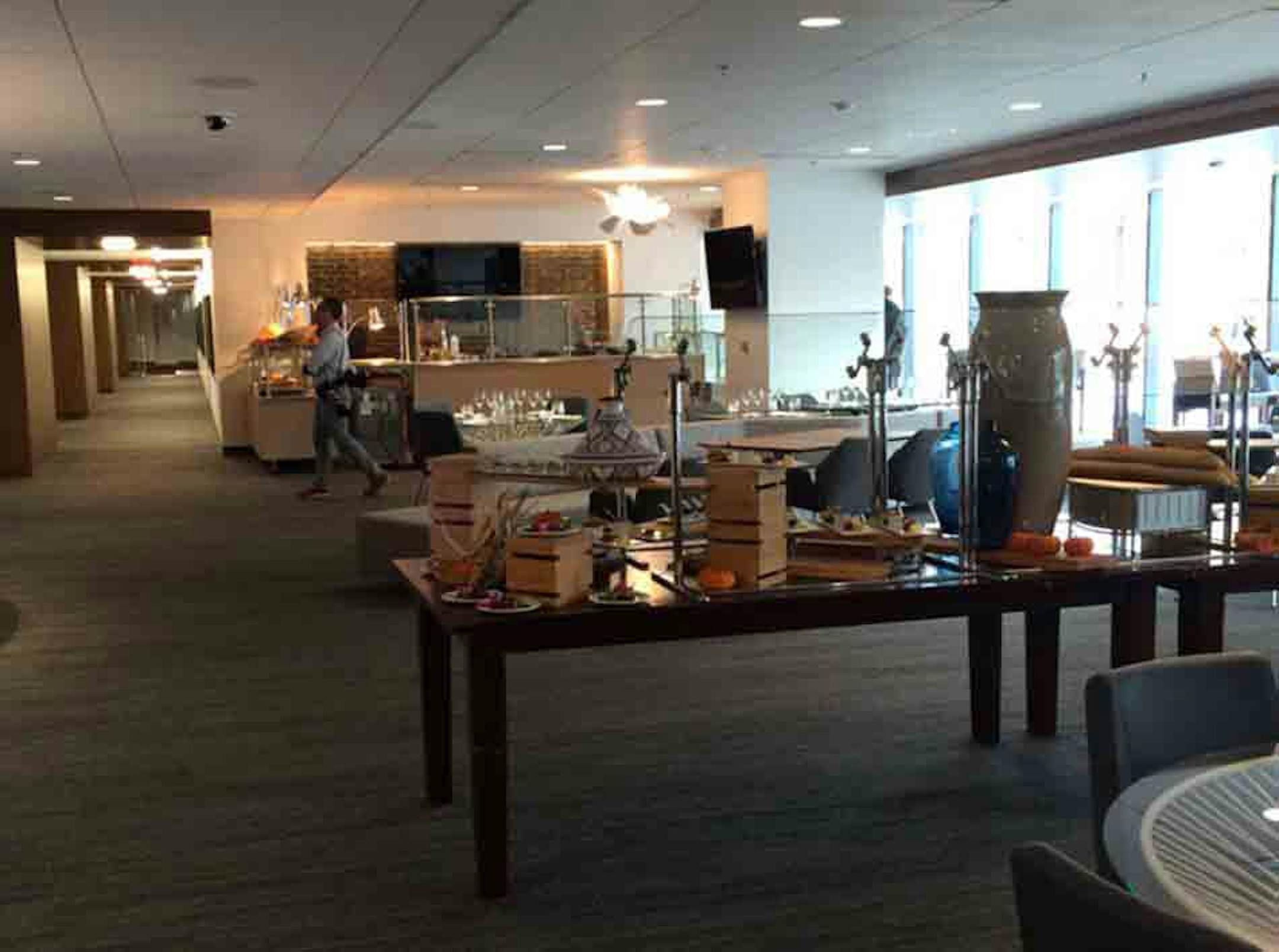 The Chairman Club space at Target Center, shown off Tuesday as part of a tour of changes at the Minneapolis arena, including to the menu.