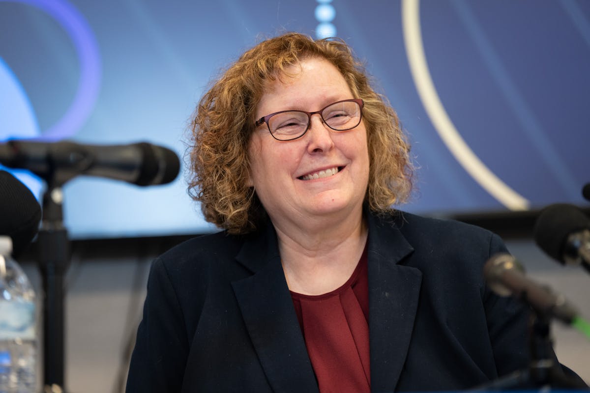 Interim Superintendent Rochelle Cox, pictured in a file photo, promoted the Minneapolis Public Schools’ gender resource fair in remarks at the schoo