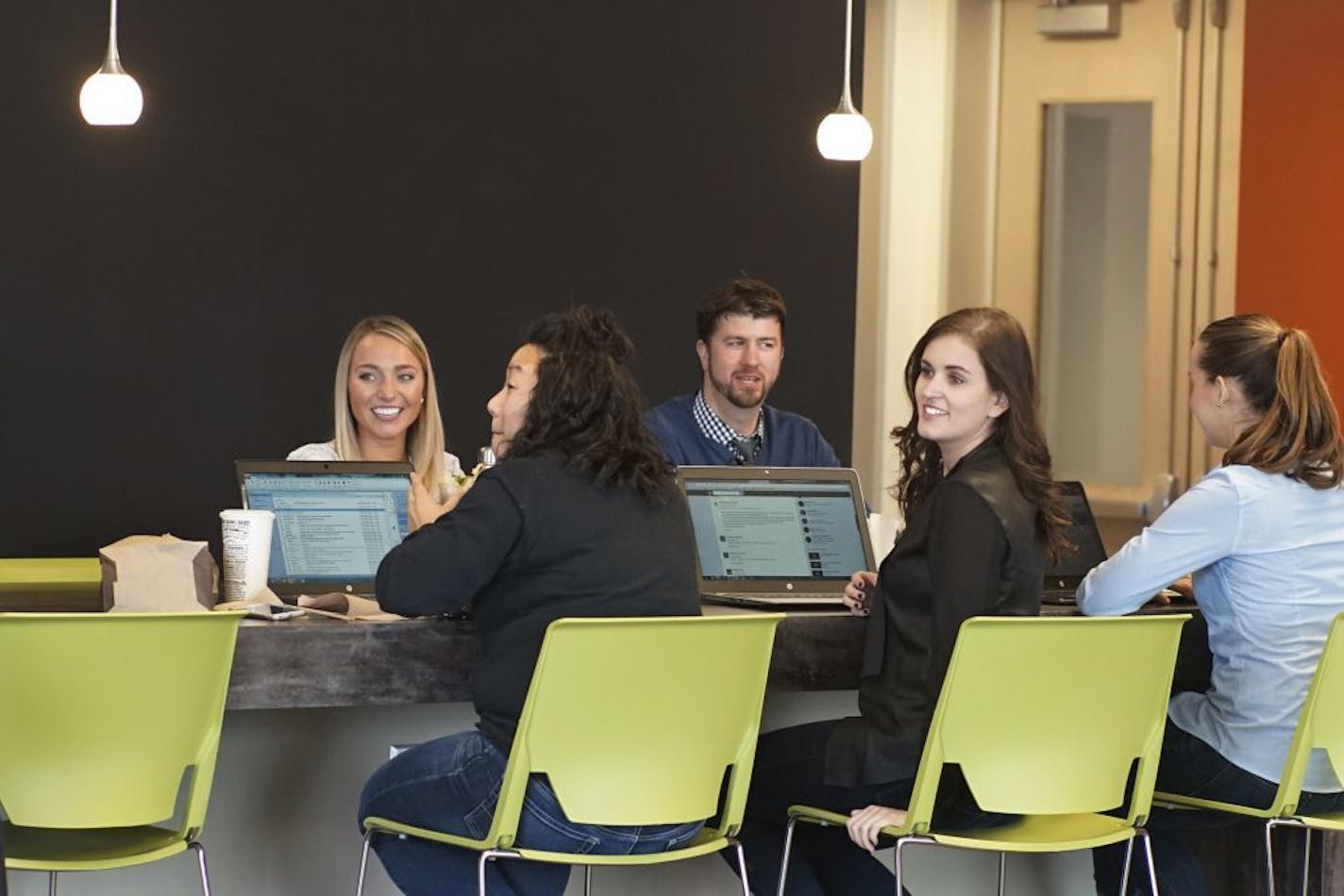 Star's new building in Brooklyn Park has open and large spaces that enhance the work experience.