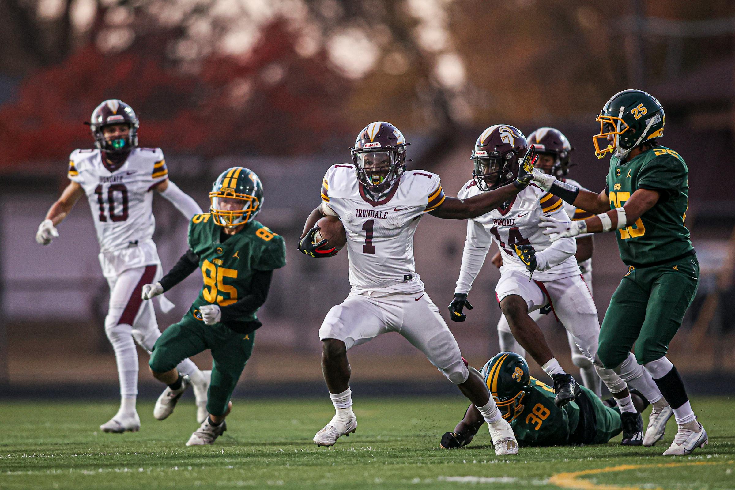 Two Rivers surges past Hastings in the Class 5A football playoffs