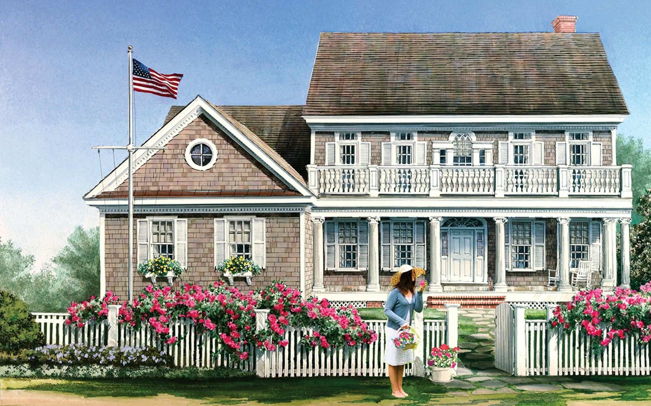 Colonial with a contemporary twist