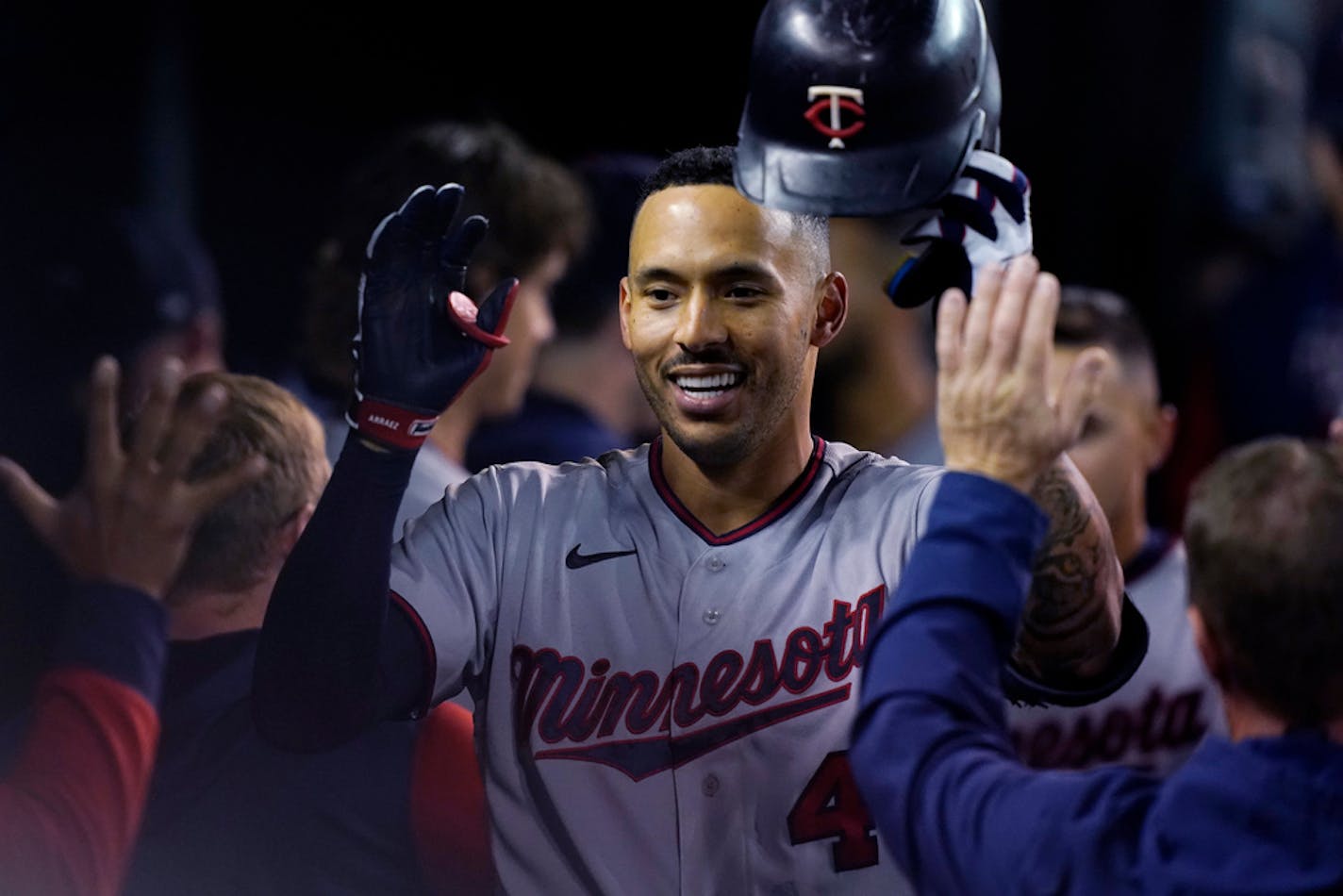 Minnesota Twins shortstop Carlos Correa opted out of his contract and is a free agent.