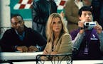 Anthony Mackie, Sandra Bullock and Reynaldo Pacheco in "Our Brand Is Crisis." (Photo courtesy Warner Bros. Pictures/TNS) ORG XMIT: 1175598
