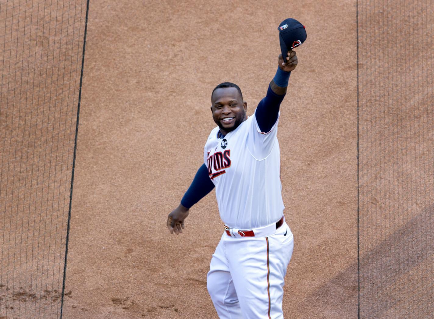 Twins first baseman Miguel Sano