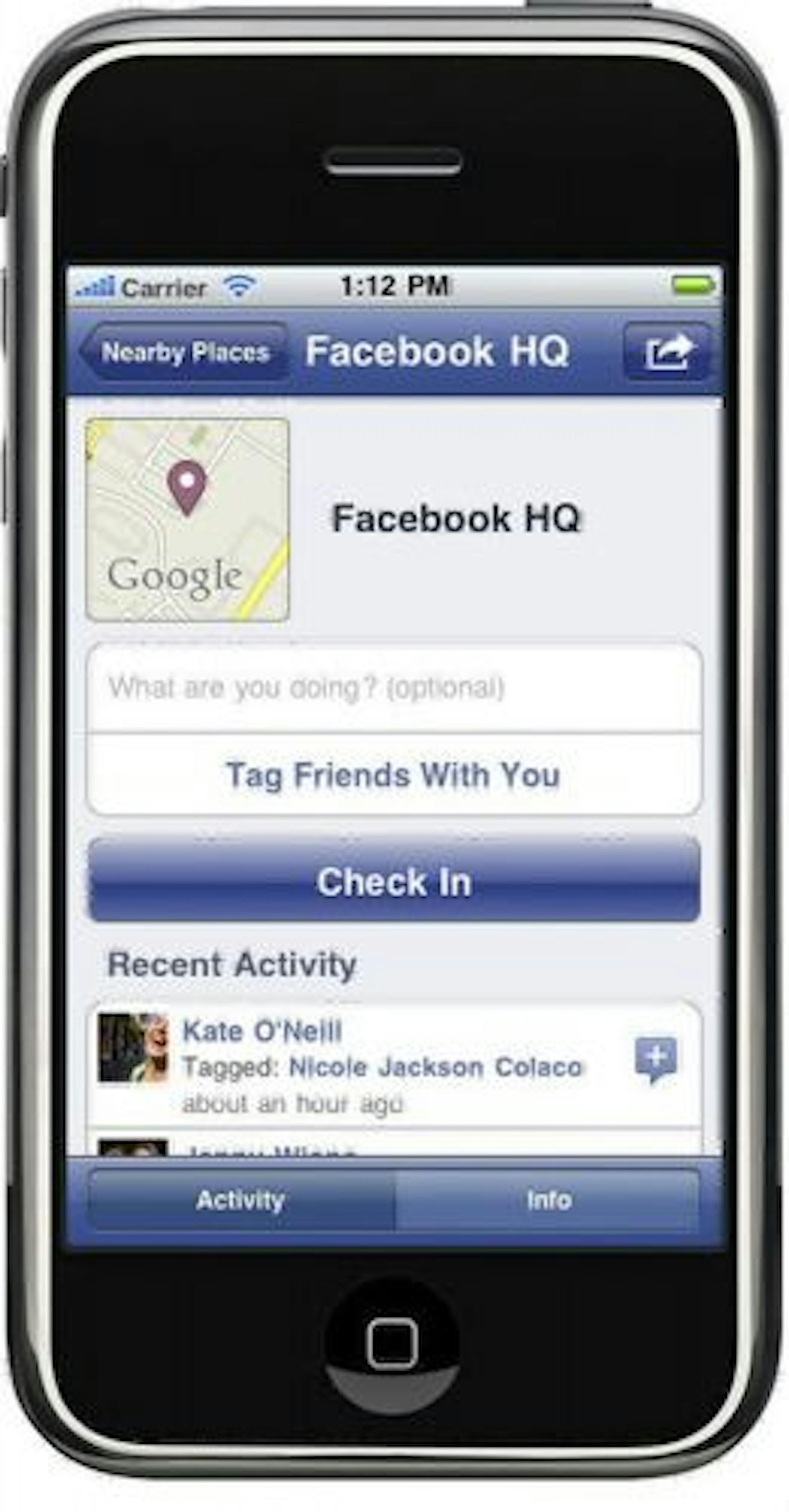Facebook's Places knows where you're at.